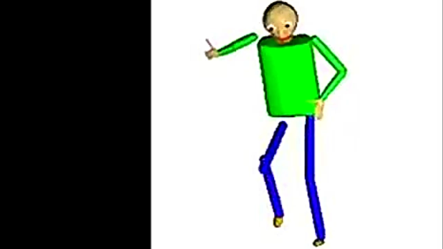 Hentai Anime Girl Dances Seductively With Game Character Baldi