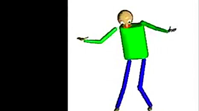 Hentai Anime Girl Dances Seductively With Game Character Baldi