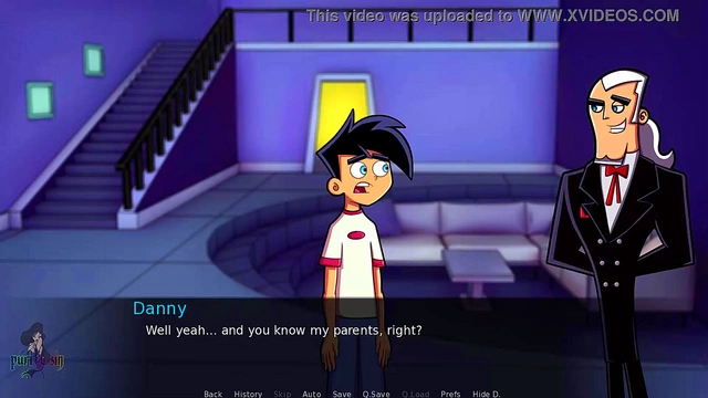 Redhead MILF Maddy Rides Danny Phantom's Dick Roughly In Amity Park Hentai