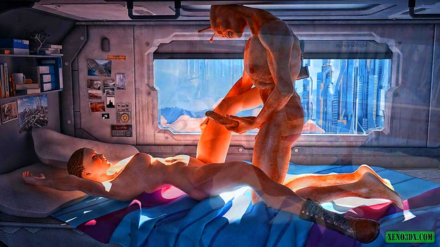 Sci-Fi Alien Seductress Rides Big Xeno Dick On Starship VR Fantasy Ride