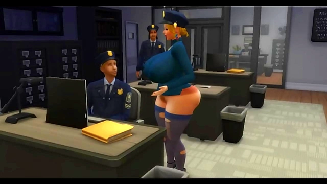 Blonde Wife Seduced By Co-Worker for Impregnation Near Husband