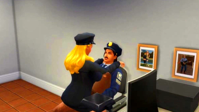 Blonde Wife Seduced By Co-Worker for Impregnation Near Husband