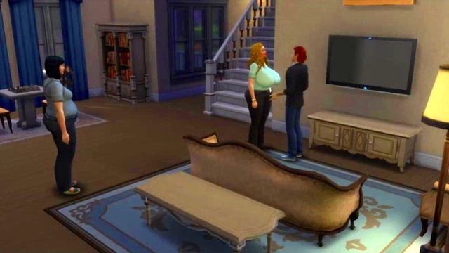 Blonde Wife Seduced By Co-Worker for Impregnation Near Husband