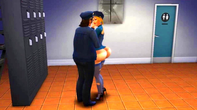 Blonde Wife Seduced By Co-Worker for Impregnation Near Husband