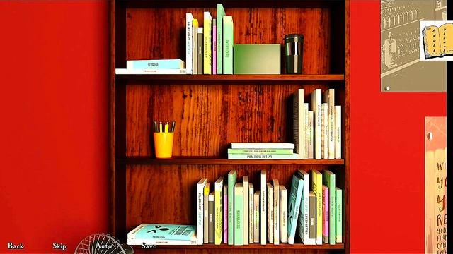 Blonde College Chick Rides Big Dick In 3D Hentai Sex Game Walkthrough