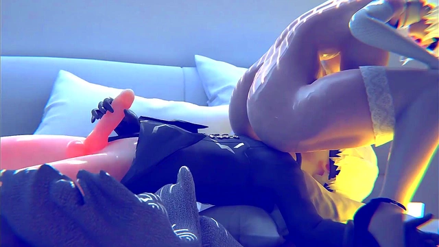 2B & 9S Enjoy Intense 3D Anime Action With Big Tits & Deep Dick Sessions