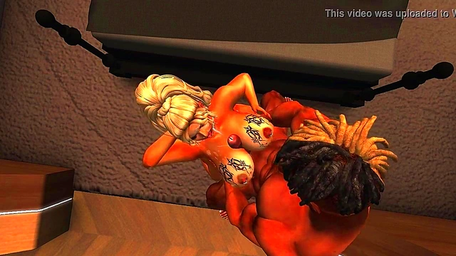 Blonde MILF Cougar Takes Dick in Anime Anal Adventure