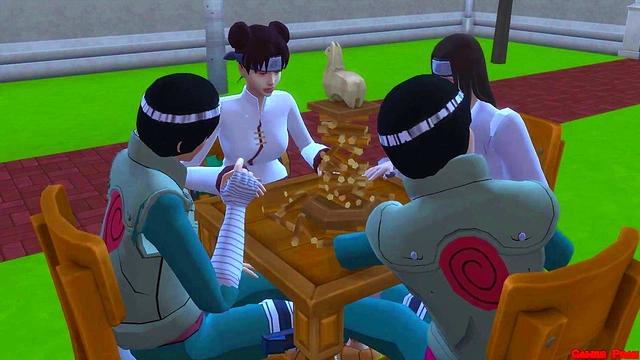 Tenten Cheats On Husband With Naruto In Team 9’sTraining Room Cuckold Milf Drama