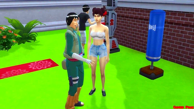 Tenten Cheats On Husband With Naruto In Team 9’sTraining Room Cuckold Milf Drama