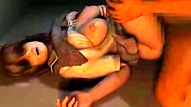 Rough 3D Hentai Sex With Hardcore Fucking & Creampie Finish