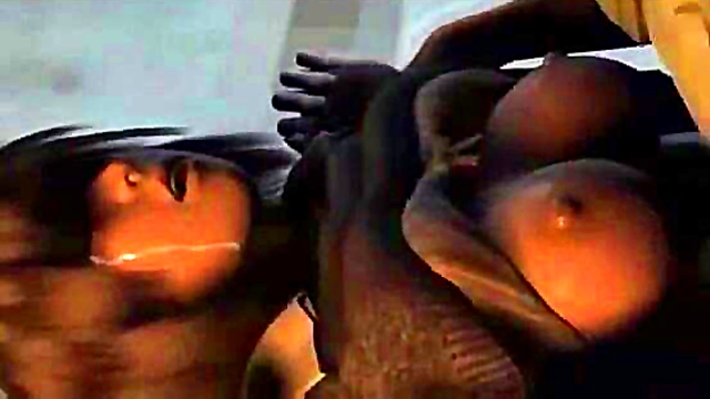 Rough 3D Hentai Sex With Hardcore Fucking & Creampie Finish