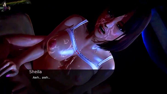 Redhead Teacher Gives Rough Blowjob & Handjob In Waifu Academy Anime Game