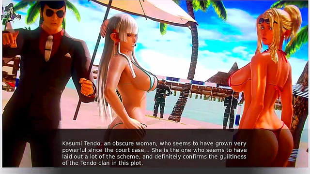 Redhead Teacher Gives Rough Blowjob & Handjob In Waifu Academy Anime Game