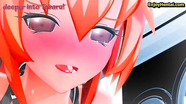 Hikari & Tobaru Enjoy Sticky Flight Fun in Japanese Hentai Adventure