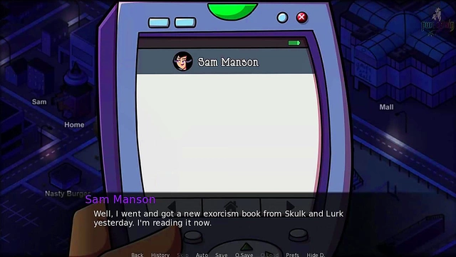 Hot Gothic Danny Phantom Anime Star Enjoying Dildo Fun With Sexy Blonde