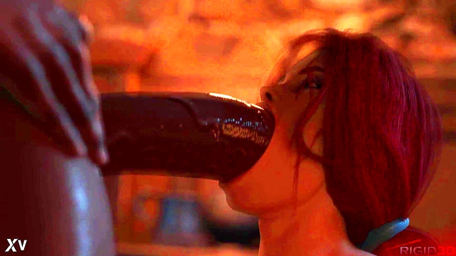 Triss Merigold Deepthroats in Rigid3D Witcher Anime Adventure