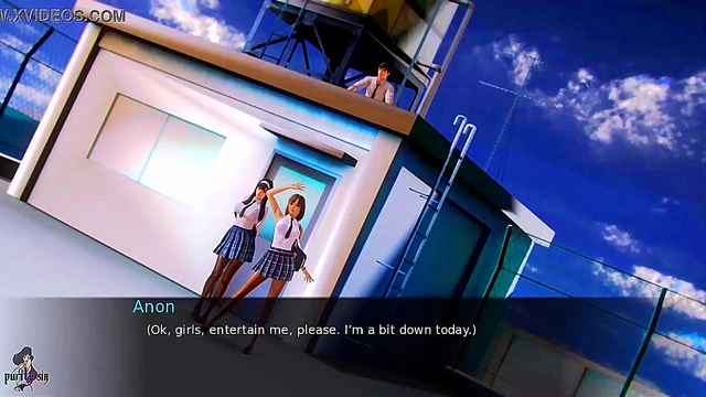 Redhead Nurse Gives Blowjob & Titjob To Big-Cock Doctor In Waifu Academy