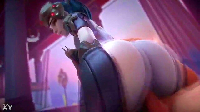 Widowmaker Rides Cock With Seductive Sounds In Overwatch Hentai Animation