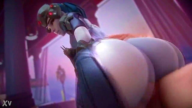 Widowmaker Rides Cock With Seductive Sounds In Overwatch Hentai Animation