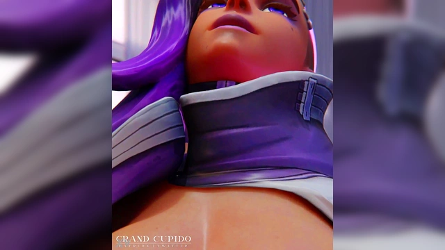 Sombra’s Big Tits & Deep Dick penetration 在 Overwatch Anime Sex Fantasy