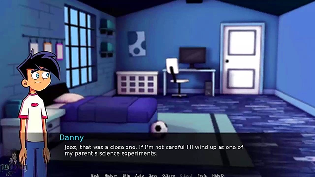 Goth Sam Rides Danny Phantom's Dick in Amity Park Anime Action