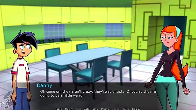 Goth Sam Rides Danny Phantom's Dick in Amity Park Anime Action