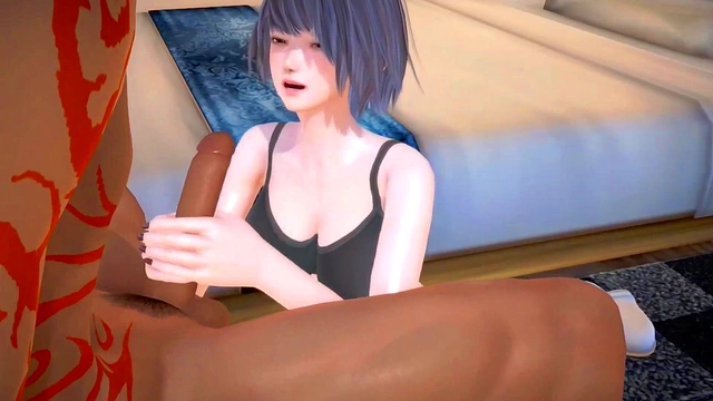 Horny Female Student Masturbates & Squirts After Class in 3D Hentai Fantasy