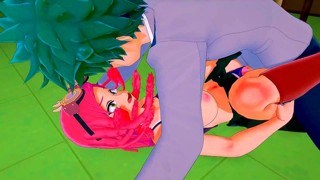 Mei’s Inventive Fun With Izuku Turns Into Hot 3D Hentai Action