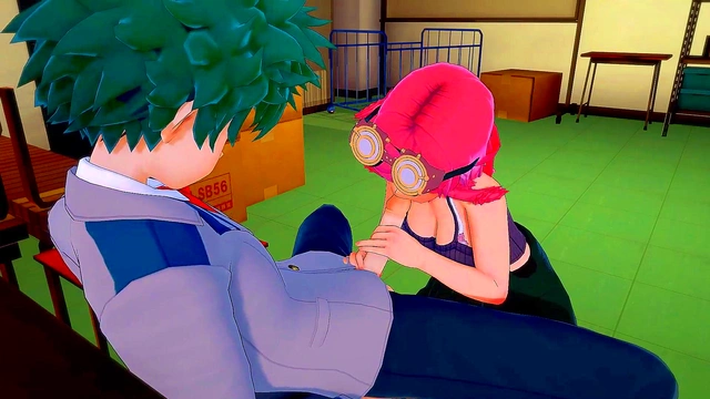 Mei’s Inventive Fun With Izuku Turns Into Hot 3D Hentai Action