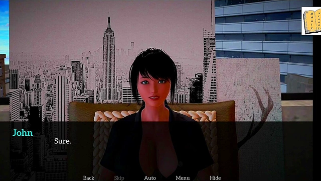 Teen Step-Sister's Small Tits Tempt You In This 3D Hentai Game Adventure