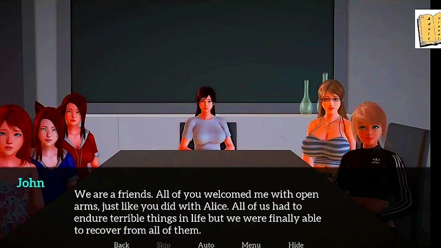 Teen Step-Sister's Small Tits Tempt You In This 3D Hentai Game Adventure