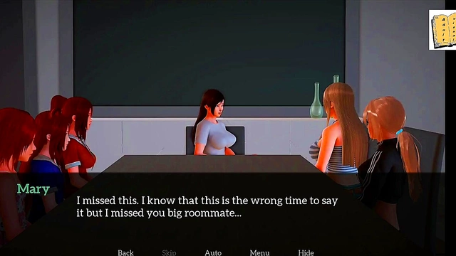 Teen Step-Sister's Small Tits Tempt You In This 3D Hentai Game Adventure