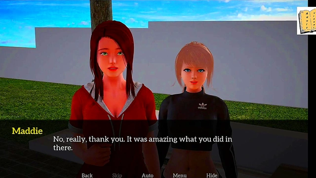 Teen Step-Sister's Small Tits Tempt You In This 3D Hentai Game Adventure