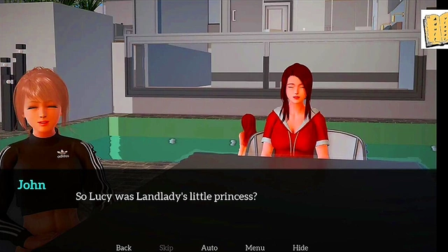 Teen Step-Sister's Small Tits Tempt You In This 3D Hentai Game Adventure