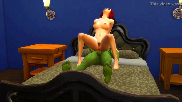 Hulk Pounds Sexy RedheadGirl's Tight Ass in Wild 3D Anime Action