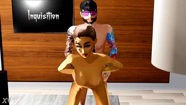 Jocelyn Seduces Adam in Avakin Life 3D Hentai Sex Adventure