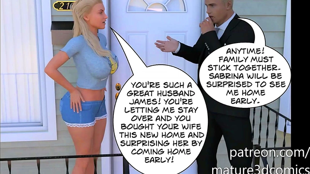 Busty Stepmom Big-Ass Milf Cheats With Stepson for Doggy Style Creampie