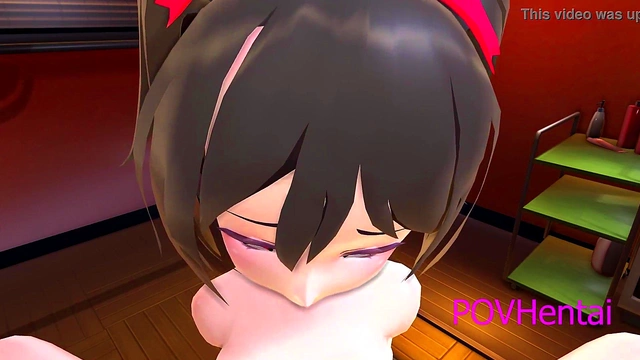 18-YO Love Live Parody – Nico Rides Cock Cowgirl Then Missionary CumsSHOT