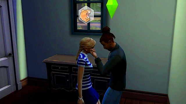 Blonde Sims 4 Porn Star Fucks Black Dude In Anime Style Sex Extravaganza