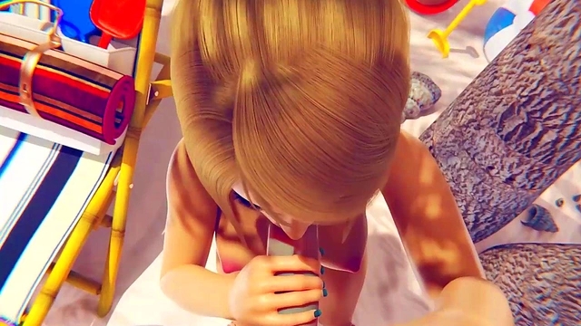 Horny Futa DVA & Samus Enjoy Hardcore Anime Beach Action With Big Boobs & Dick