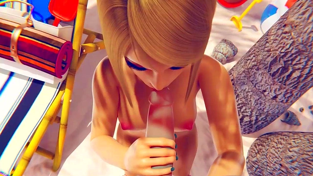 Horny Futa DVA & Samus Enjoy Hardcore Anime Beach Action With Big Boobs & Dick