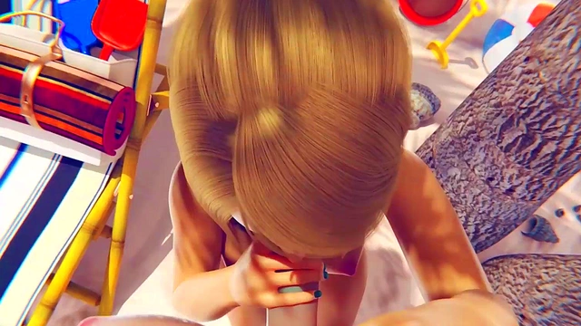 Horny Futa DVA & Samus Enjoy Hardcore Anime Beach Action With Big Boobs & Dick