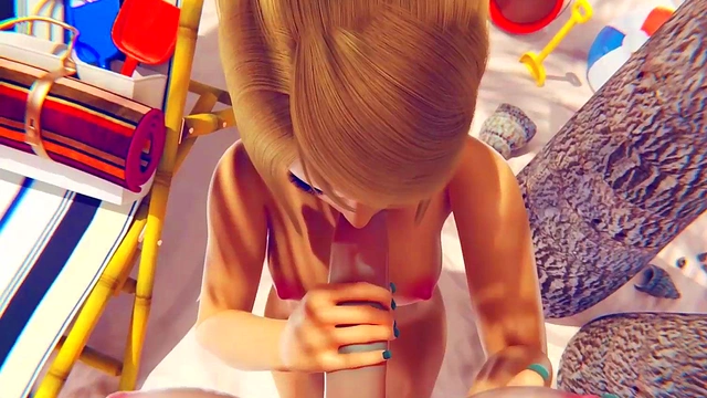 Horny Futa DVA & Samus Enjoy Hardcore Anime Beach Action With Big Boobs & Dick