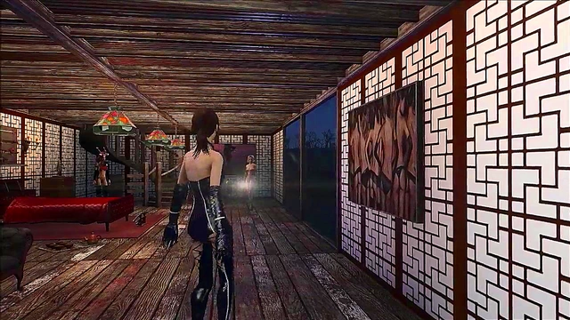 Sexy Fallout 4 Anime Chick Shows Off Her Steamy Outfits In 3D Hentai Action