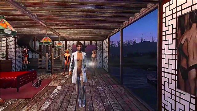 Sexy Fallout 4 Anime Chick Shows Off Her Steamy Outfits In 3D Hentai Action