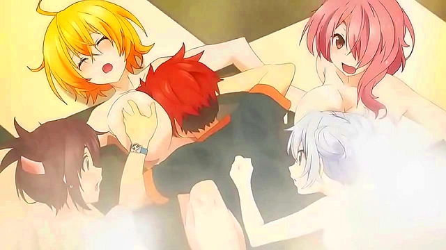 Super-Powered Schoolgirls Get Naughty In Censored Anime Hentai Adventure