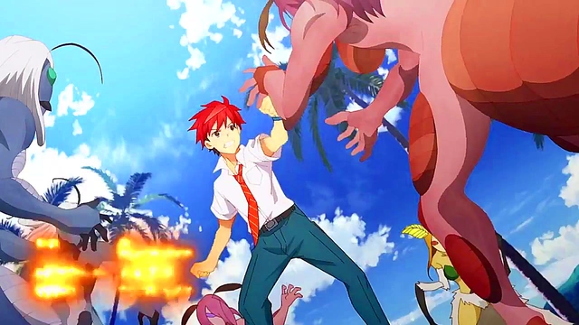 Super-Powered Schoolgirls Get Naughty In Censored Anime Hentai Adventure