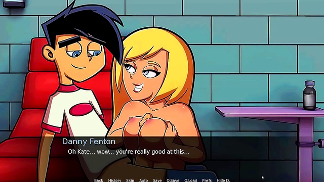 Blonde MILF Offers Seductive Titjob Action In Amity Park