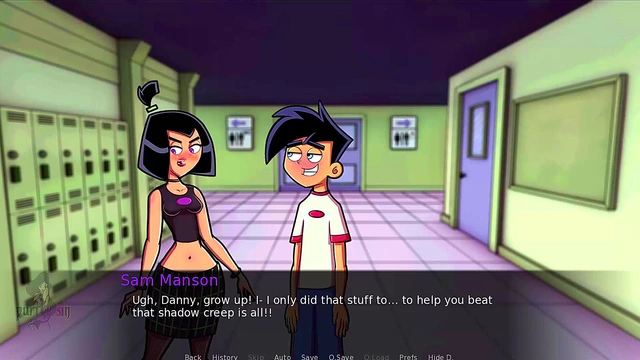 Hot Redhead Danny Phantom Anime Babe Masturbates With Dildo In Secret