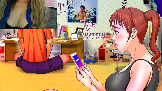 Sexy Step Aunt Seduces in Anime Chapter for Erotic Fun